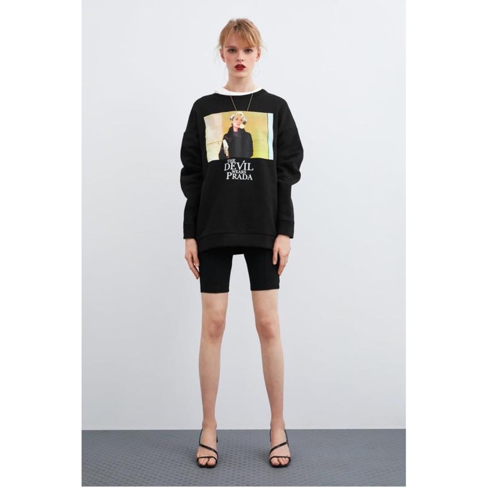 Zara The Devil Wears Prada Sweatshirt